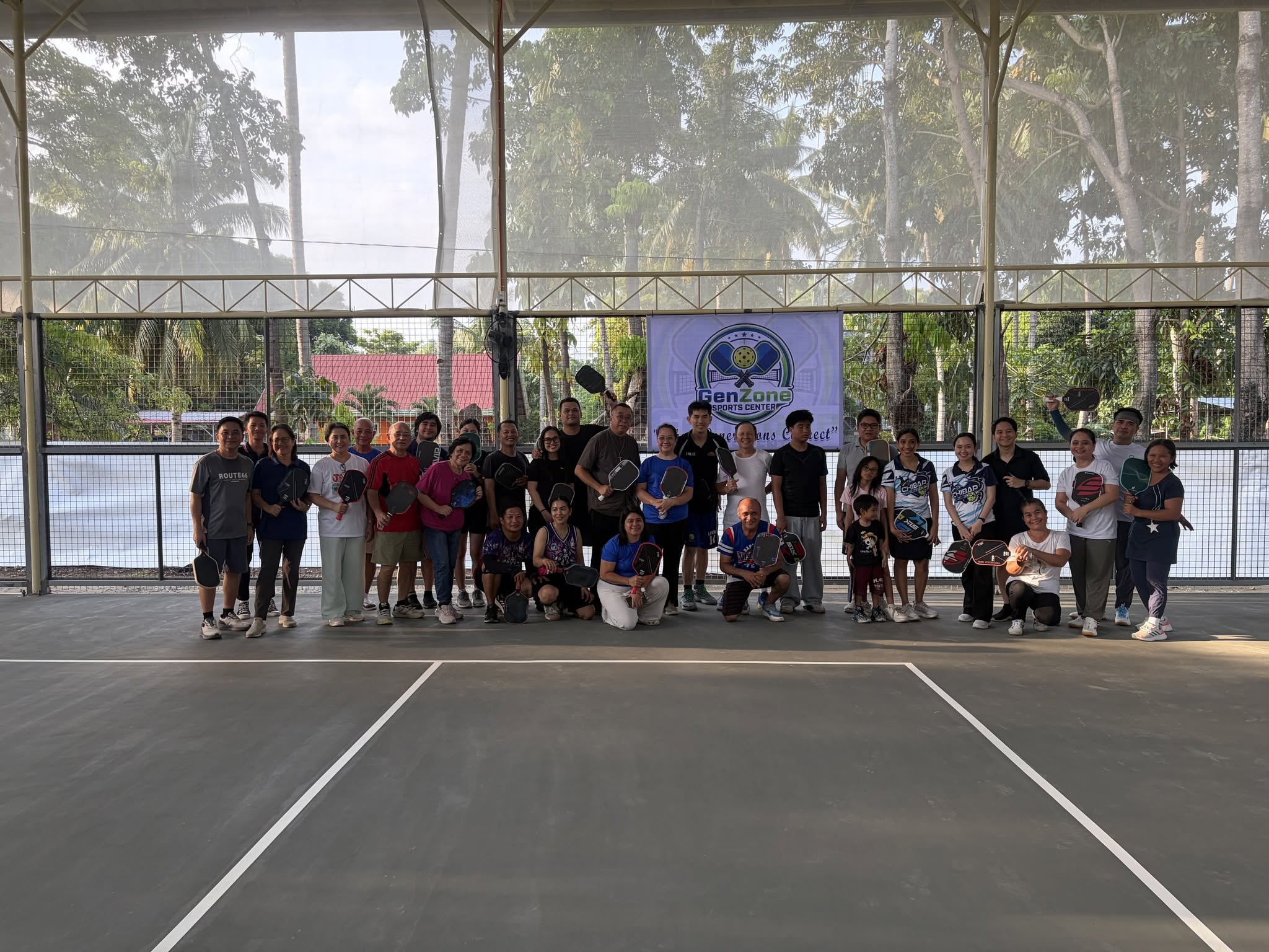Pickleball game